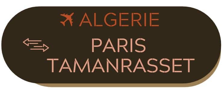 Vols directs Paris/Tamanrasset en Algérie | Point-Afrique Voyages