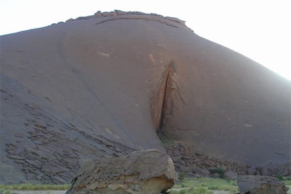 Monolithe Aicha à Ben Amira