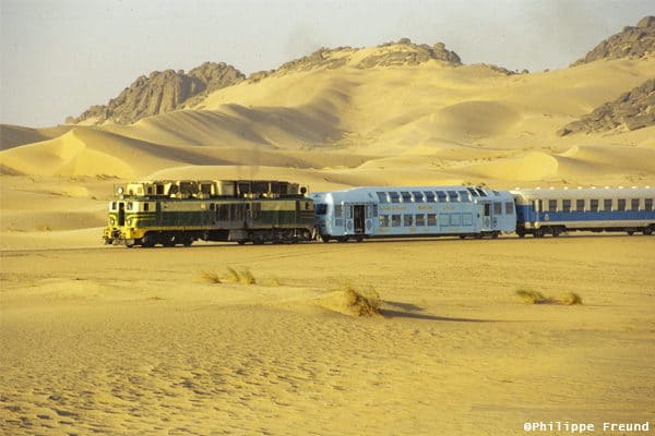 Train du désert en mauritanie