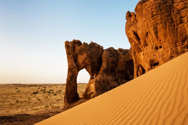 Rocher de 'éléphant Makhrouga