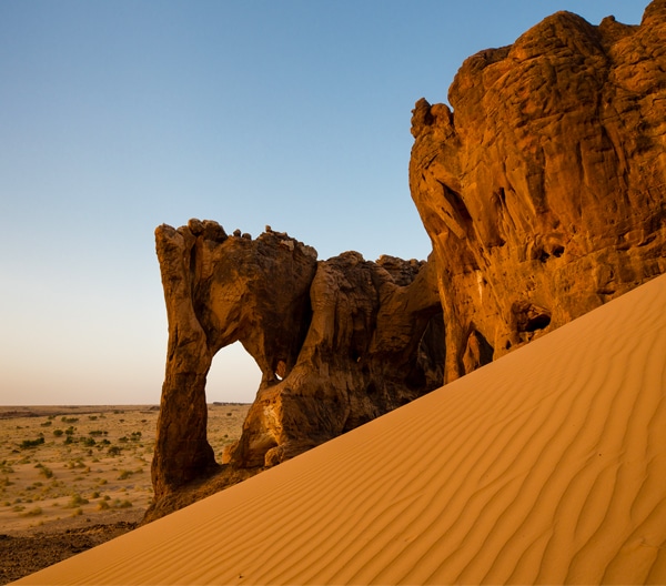 Rocher de 'éléphant Makhrouga