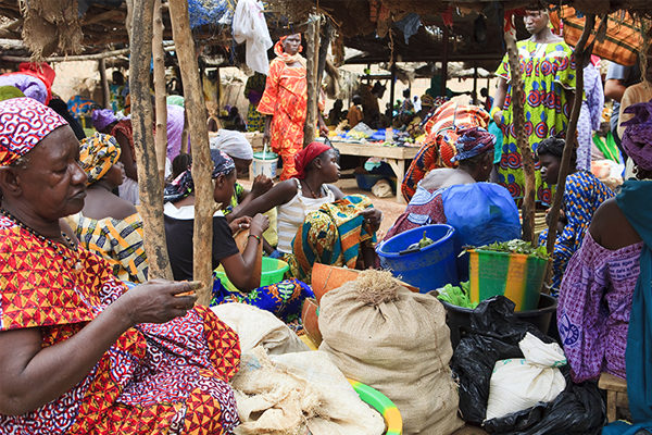 Marché fleuve sénégal