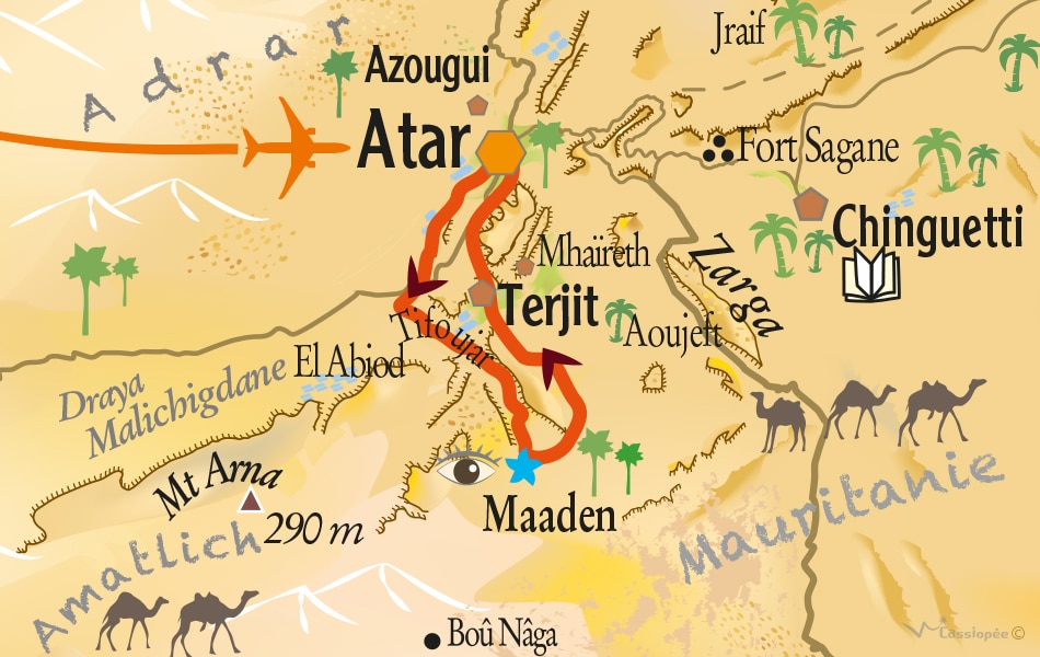 Carte séjour libre a Maaden avec Pierre Rabhi