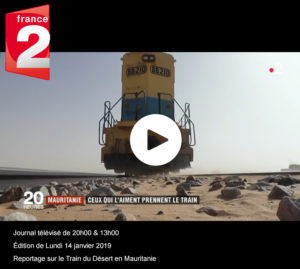 Journal télévisé France 2 Mauritanie : le "train du désert" reprend du service