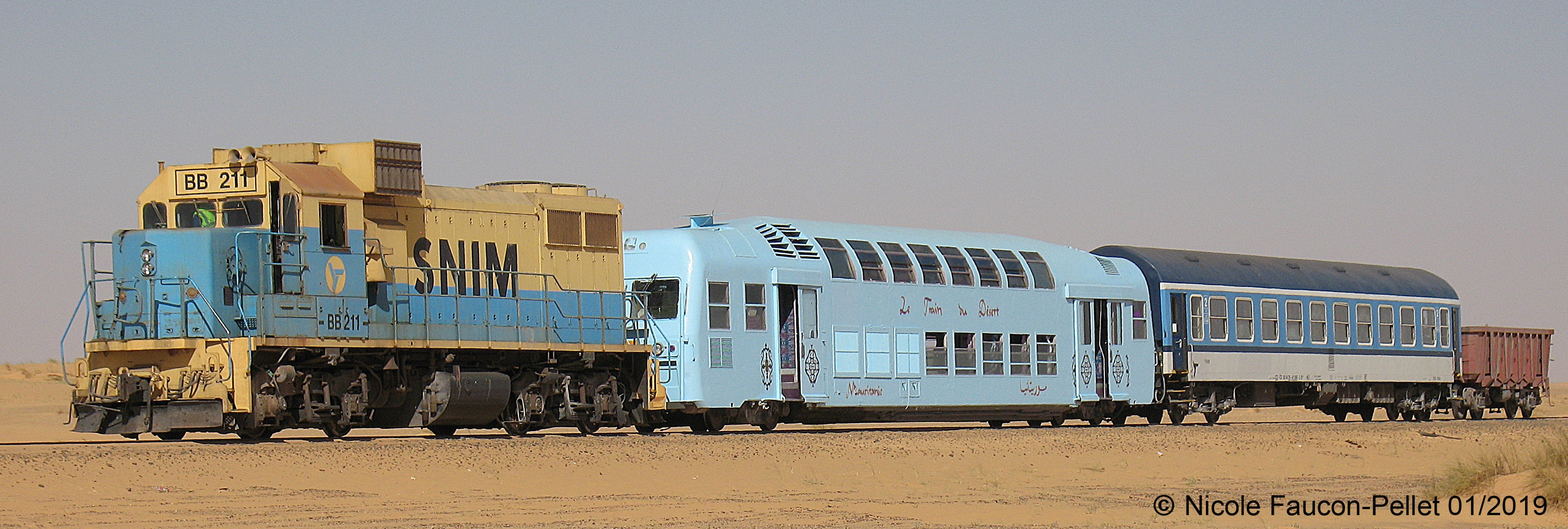 Train du Désert - Photo de Nicole Faucon Pellet