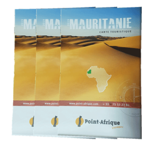 Carte touristiques Mauritanie - Point-Afrique Voyages