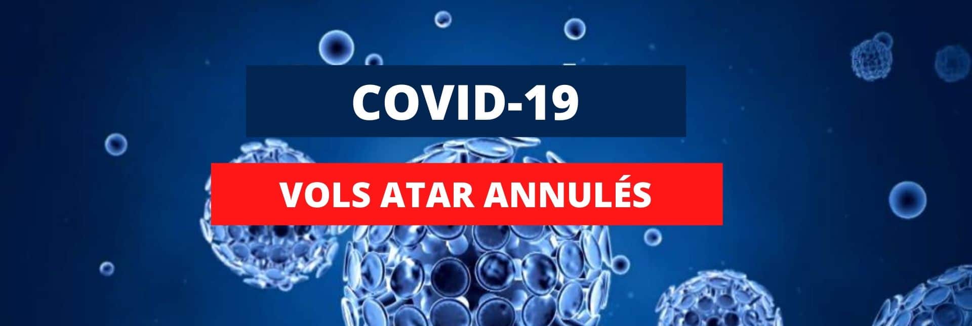 Annulation vols COVID-19