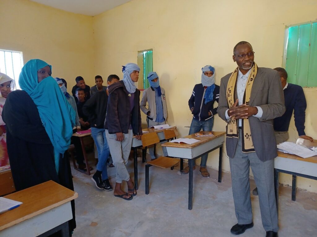 M. Le Directeur Yatara du collège de Maaden