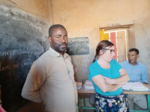 Instituteur de la petite ecole de Medinet Rahma, à proximité de Maaden