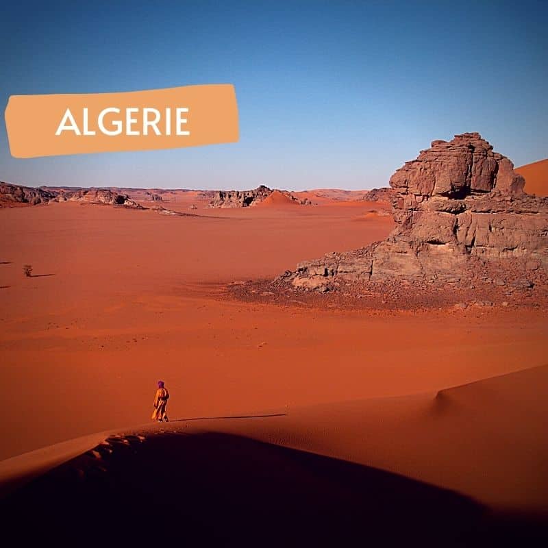 Circuit Tadrart Rouge en Algérie