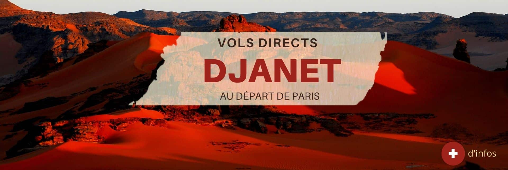 OUverture réservation des vols Paris Djanet 2022
