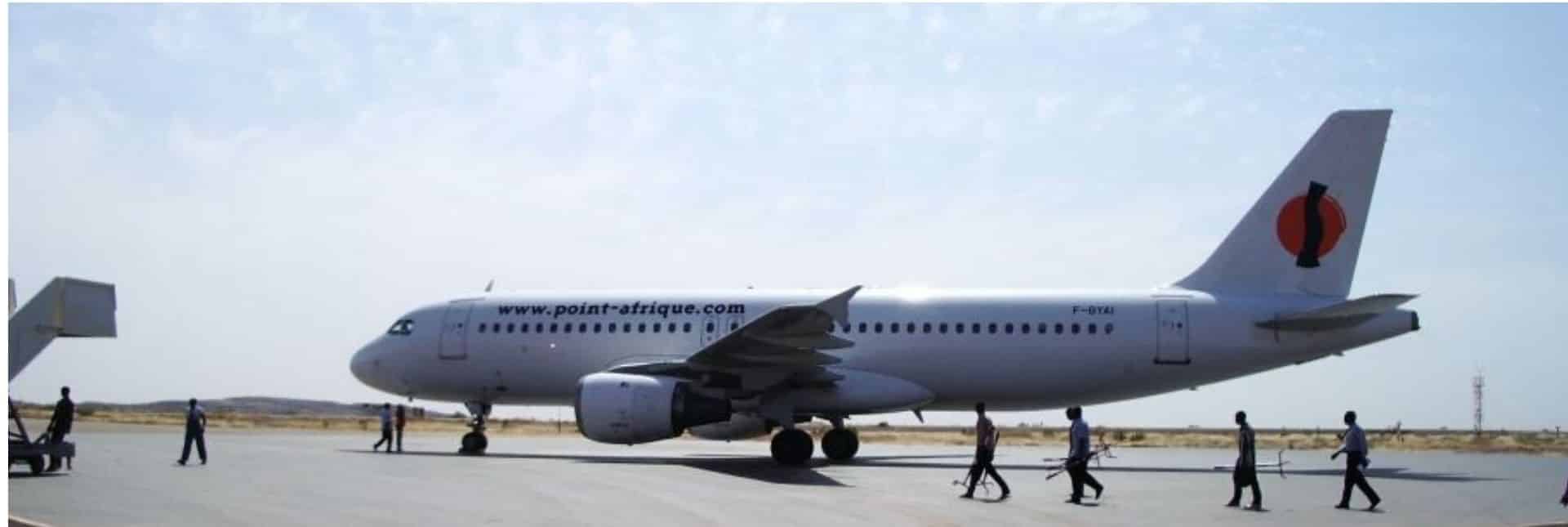 Avion Point-Afrique - vol charter en Mauritanie