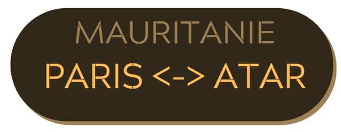 Bouton vol charter Paris Atar