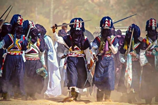 Guerriers touaregs Timoulawine - Fete de la Sebiba