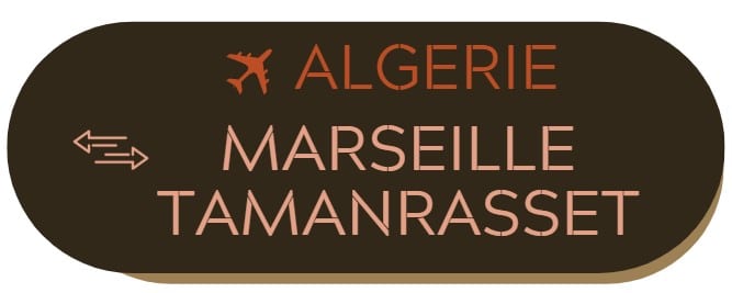 Vols directs Marseille/Tamanrasset en Algérie | Point-Afrique Voyages