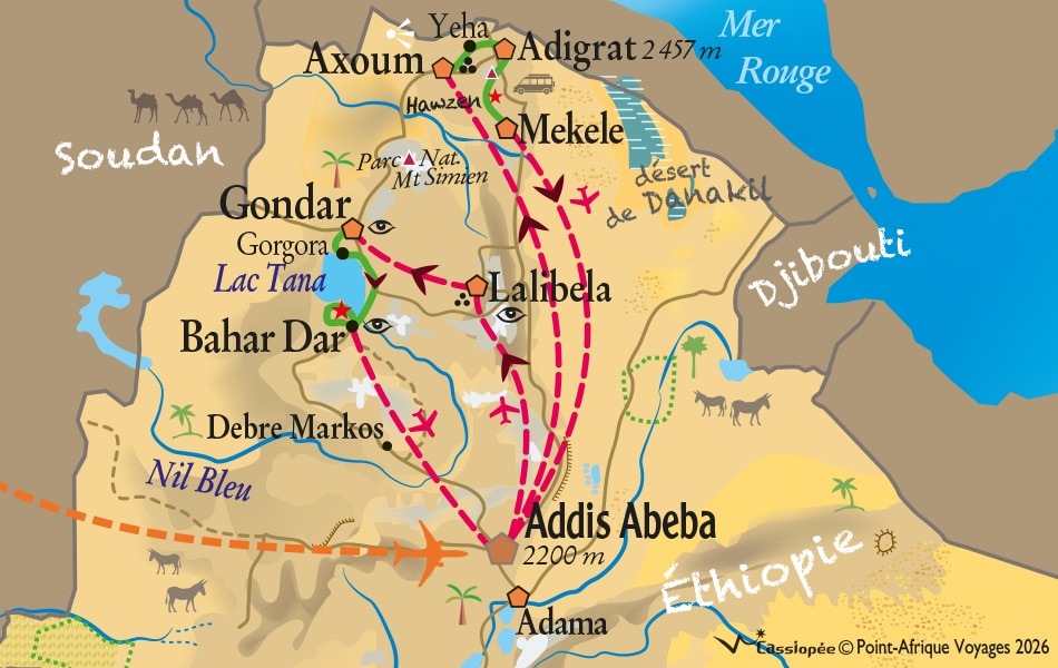 Abyssinie : découverte du Royaume médiéval ⋆ Point Afrique Voyages