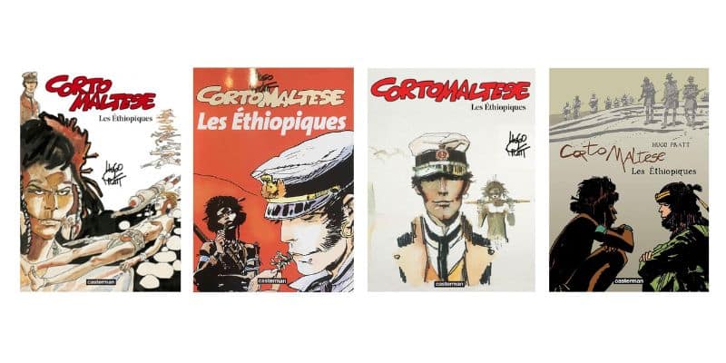BD Corto Maltese les Ethiopiques d'Hugo Pratt
