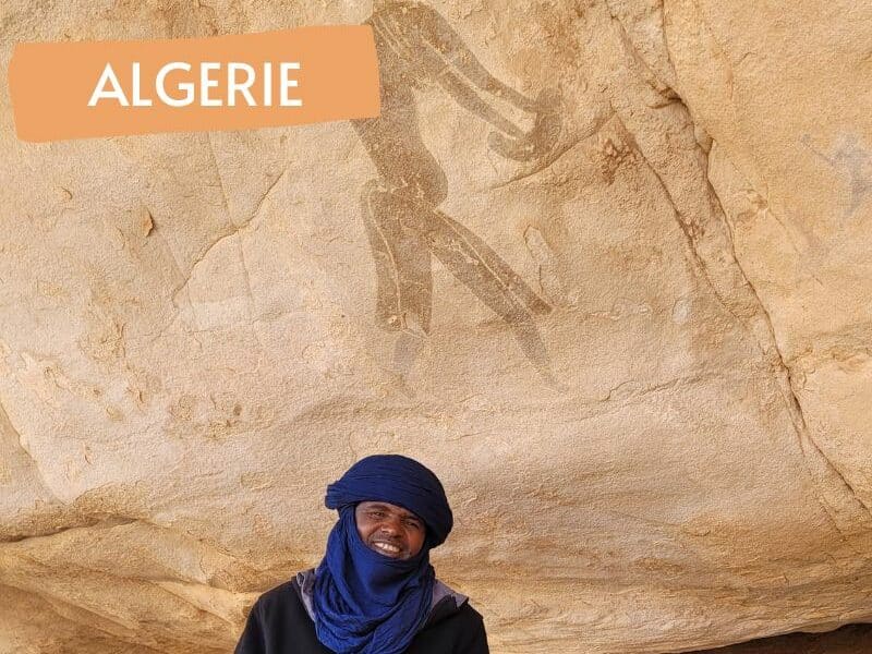 THEMA- Accompagnateur Yves Gauthier - Circuit Exploration Art Rupestre Tassili n'Ajjer en rando avec assistance 4x4 - Point-Afrique